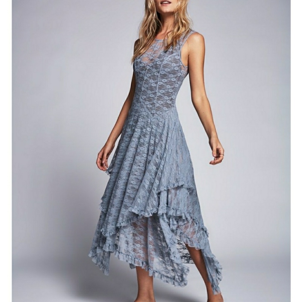 RARE French Courtship Lace Dress